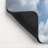 Blue Heaven Wolken + Ihre Ideen Mousepad (Ecke)