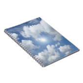 Blue Heaven Wolken + Ihre Ideen Notizblock (Rechte Seite)