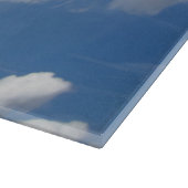 Blue Heaven Wolken + Ihre Ideen Schneidebrett (Ecke)