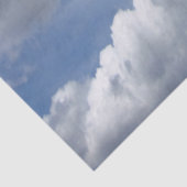 Blue Heaven Wolken + Ihre Ideen Seidenpapier (Detail)