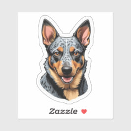 Blue Heeler Aufkleber