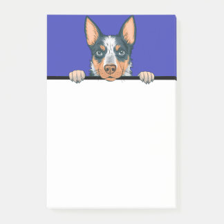 Blue Heeler Australian Cattle Dog Lover Geschenke Post-it Klebezettel