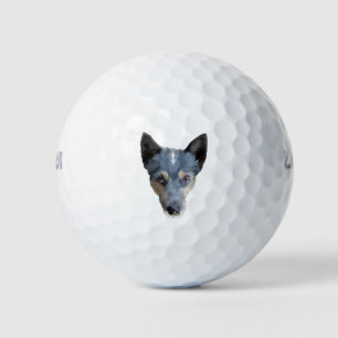 Blue Heeler / Australischer Rinderhund Golfball
