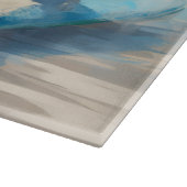 Blue Heeler Beach Surfanstrich Schneidebrett (Ecke)