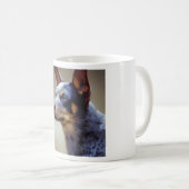 Blue Heeler Dog Kaffeetasse (VorderseiteRechts)