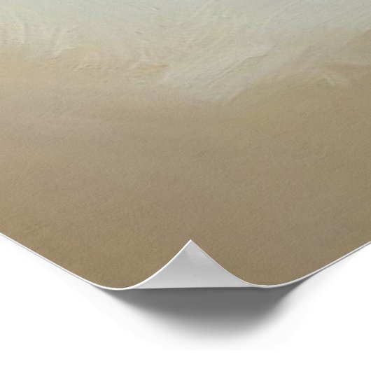 Blue Heeler Dog Poster (Ecke)