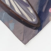 Blue Heeler Dog Valentine's Day Fleecedecke (Ecke)