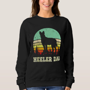 Blue Heeler Dog Vater Australian Cattle Dog Lovers Sweatshirt