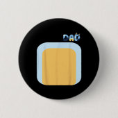 Blue Heeler Hund Vater Matching Family Costumes Di Button (Vorderseite)