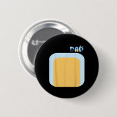 Blue Heeler Hund Vater Matching Family Costumes Di Button (Vorne & Hinten)