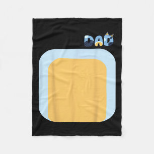 Blue Heeler Hund Vater Matching Family Costumes Di Fleecedecke