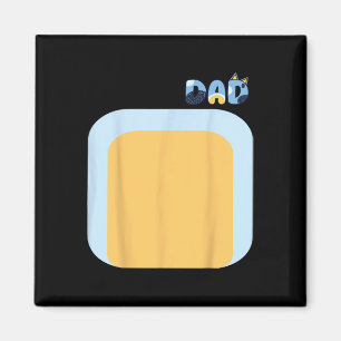 Blue Heeler Hund Vater Matching Family Costumes Di Magnet