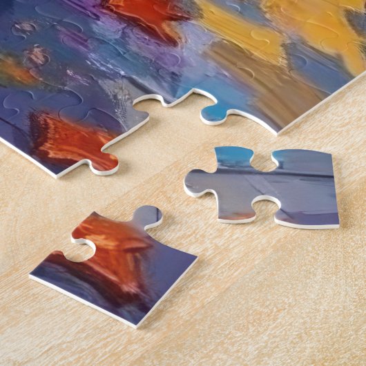 Blue Heeler Hunde Trick-or-Treating in Halloween C Puzzle (Seite)