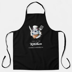 Blue Heeler King of the Kitchen Cooking Dog Koch Schürze