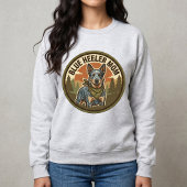 Blue Heeler Mutter Crewneck Cattle Dog Mutter Gesc Sweatshirt