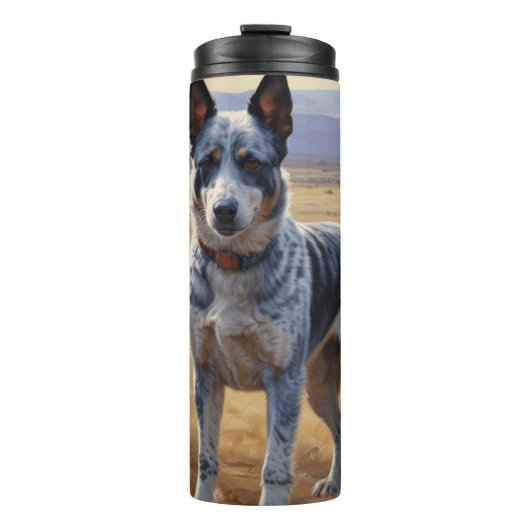 Blue Heeler Thermosbecher (Vorderseite)