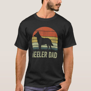 Blue Heeler Vater Für Männer Australian Cattle Do T-Shirt