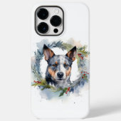 Blue Heeler Weihnachtsfeier Festliche Jungfrau Case-Mate iPhone Hülle (Rückseite)