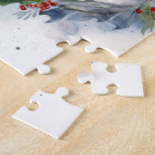 Blue Heeler Weihnachtsfeier Festliche Jungfrau Puzzle (Seite)