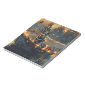 Blue Heeler Weihnachtsfest Reise Notizblock (Rotiert)