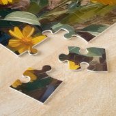 Blue Heeler Wild Field Kunst Puzzle (Seite)