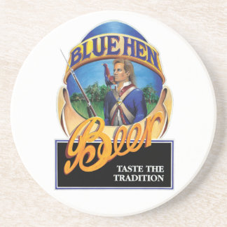 Blue Hen Beer Sandstone Trinkhalter Untersetzer
