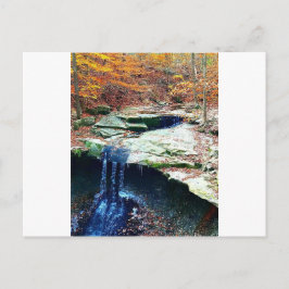 Blue Hen Falls Cuyahoga Nationalpark Ohio Postkarte