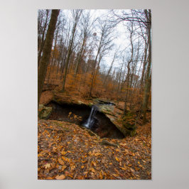 Blue Hen Falls, Cuyahoga Valley National Park, OH Poster