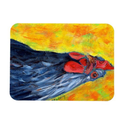 Blue Hen Magnet (Horizontal)