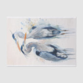 Blue Herds 2 Decoupage Paper Seidenpapier (Vorderseite)