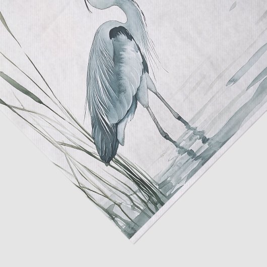 Blue Herds 6 Decoupage Paper Seidenpapier (Ausschnitt)