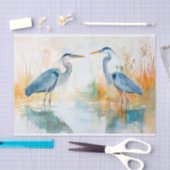 Blue Heroes 5 Decoupage Paper Seidenpapier (Handwerk)