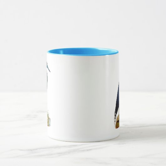 Blue Heron 3 2 Tasse (Zentrum)