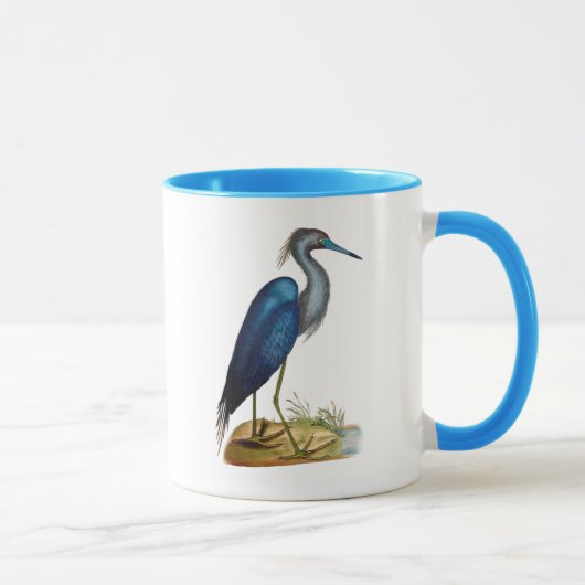 Blue Heron 3 2 Tasse (Rechts)
