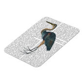 Blue Heron 3 Magnet (Linke Seite)