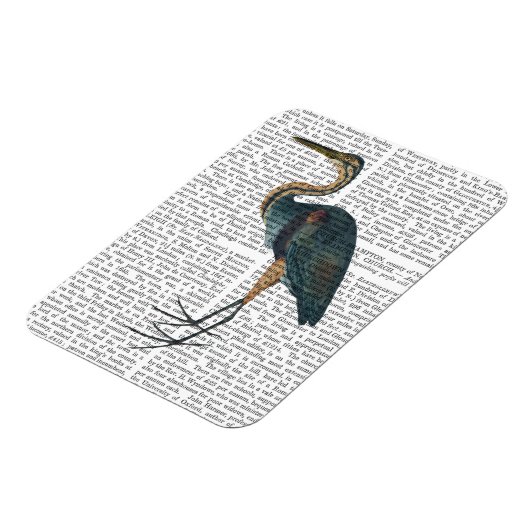 Blue Heron 3 Magnet (Linke Seite)