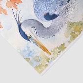 Blue Heron 4 Decoupage Paper Seidenpapier (Ausschnitt)