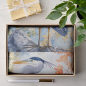 Blue Heron 4 Decoupage Paper Seidenpapier (Geschenk)