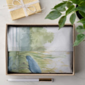 Blue Heron 7 Decoupage Paper Seidenpapier (Geschenk)