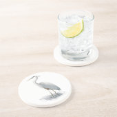 Blue Heron Art Sandstone Untersetzer (Seite)