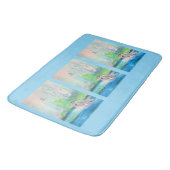 Blue Heron Bath Mat Badematte (Schrägansicht)