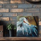 Blue Heron Bird Fliese