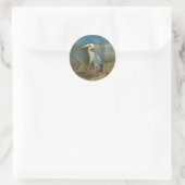 Blue Heron Bird Sticker (Tasche)