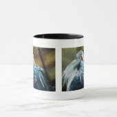 Blue Heron Bird Tasse (Zentrum)