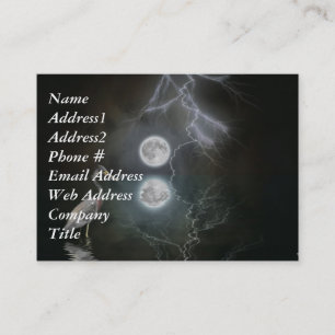 Blue Heron Busines Card Visitenkarte