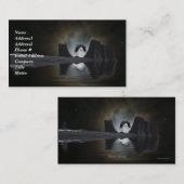 Blue Heron Business Cards Visitenkarte (Vorne/Hinten)