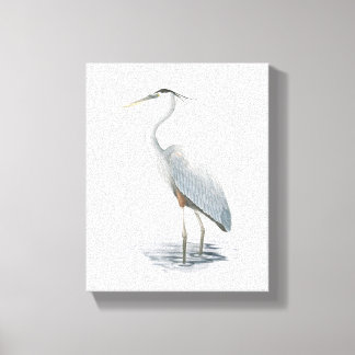 Blue Heron Canvas Print Leinwanddruck
