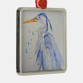 Blue Heron Christmas Ornament (Rechts)