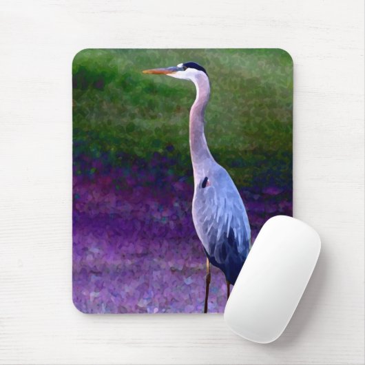 Blue Heron Collection Mousepad (Mit Mouse)