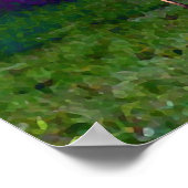 Blue Heron Collection Poster (Ecke)